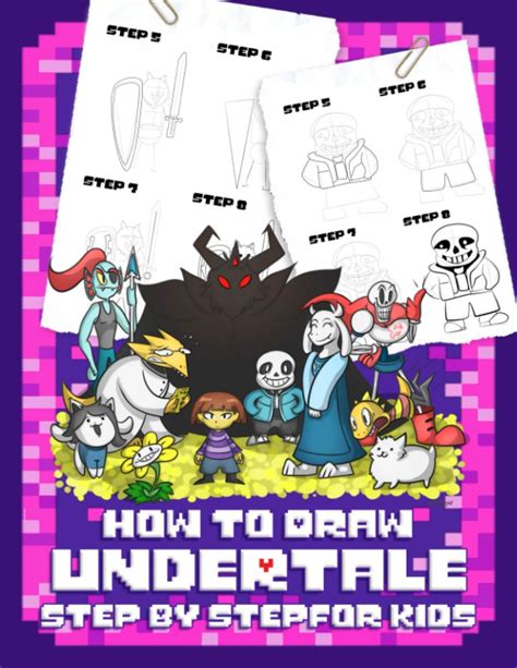 Buy How To Draw Undertale Step By Step For Kids Activity Boost