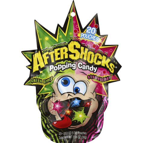 Aftershocks Popping Candy Packaged Candy Foodtown