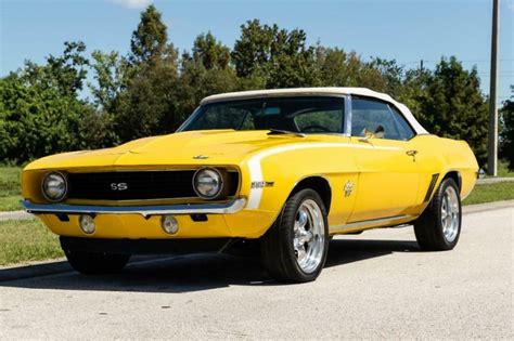 Yellow Chevrolet Camaro Ss With 74569 Miles Available Now Classic
