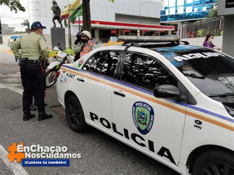 Polic A Municipal De Chacao On Twitter El Comisionado Jefe Rubel V Squez Explic Que La Idea