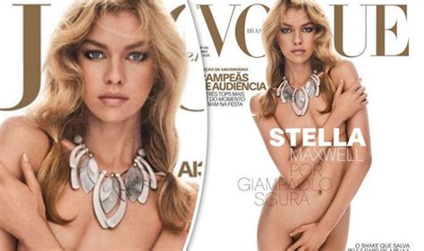 Stella Maxwell Bares Everything As She Poses Naked For Vogue Brasil Celebrity News Showbiz