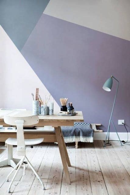 Archis Loci 20 Ideas Geometric Wall Decor Wall Painting Living Room