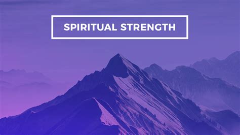 Spiritual Strength Kensington Temple