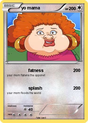 Pokémon Yo Mama 490 490 Fatness My Pokemon Card