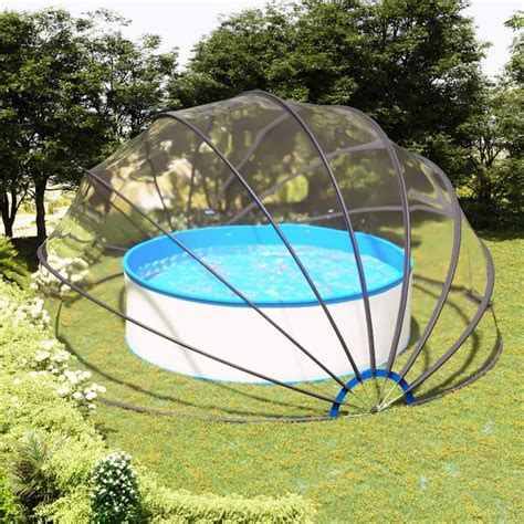 Znts Pool Dome 550x275 Cm 92798 In 2021 Above Ground Swimming Pools Pool Cover Pool