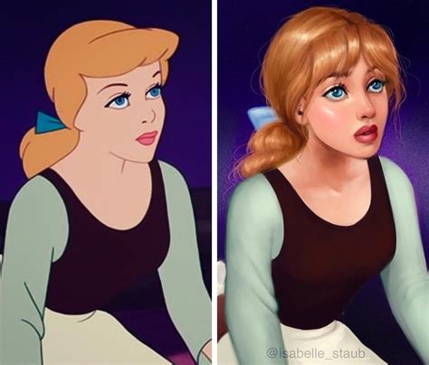 ≡ This Is What Disney Princesses Would Look Like If They Were Drawn