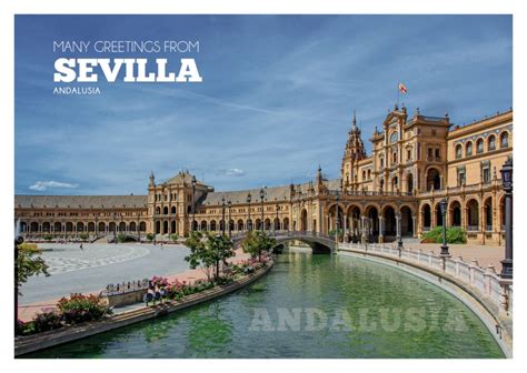 Tripadvisors sevilla karte mit hotels, pensionen und hostels: Sevilla | Urlaubsgrüße | Echte Postkarten online versenden