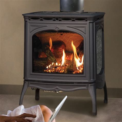 Hearthstone Tucson 8702 Soapstone Direct Vent Gas Stove At