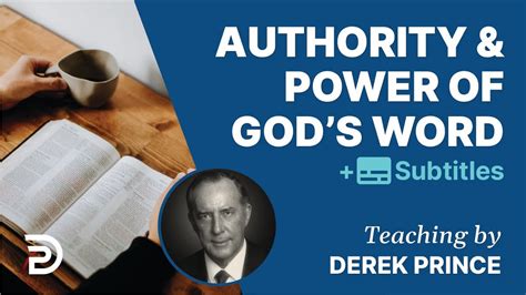 The Authority And Power Of Gods Word The Foundations For Christian