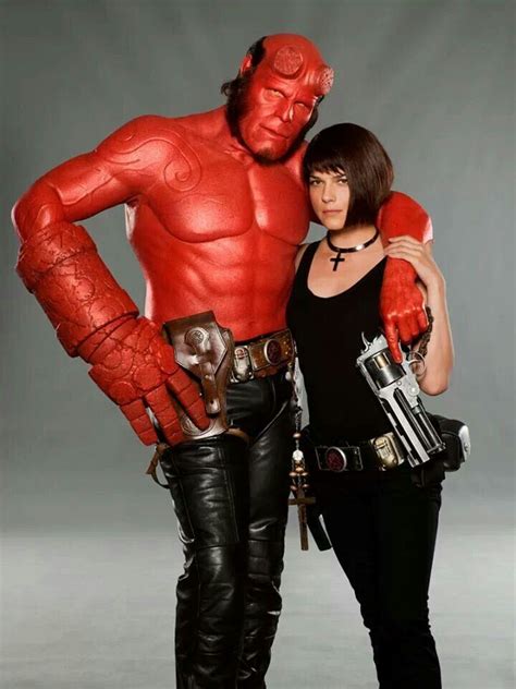 Hellboy And Liz Hellboy Costume Movies Comic Movies