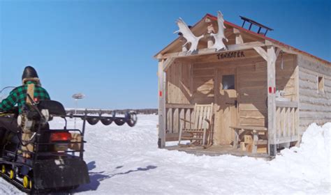 Make your own portable ice fishing house anchors. Angling for Warmth in Winter: 21 Ice Fishing Hut Designs ...