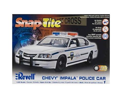 Revell Germany 125 Snap 05 Impala Police Car Rmx851928 Hobbytown