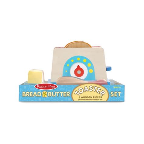 Melissa And Doug Bread And Butter Toaster Set Toys In Uae Toyzees
