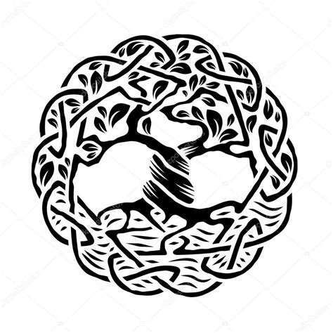 Celtic Tree Of Life Stock Vector Image By ©weit 85845220