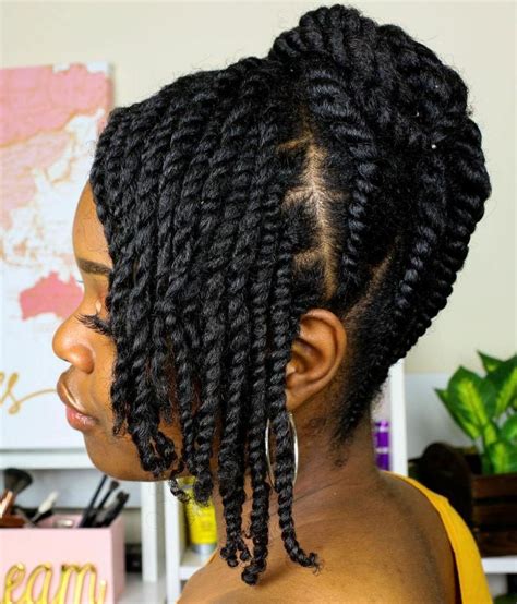 20 Braiding Protective Hairstyles For Natural Hair Fashion Style