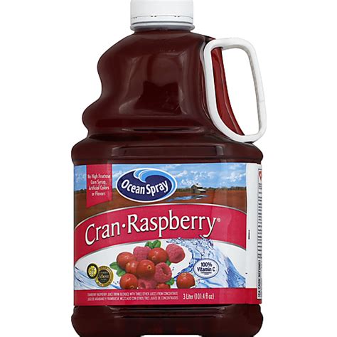 Ocean Spray Cran Raspberry Juice Drink 3l Jug Caseys Foods