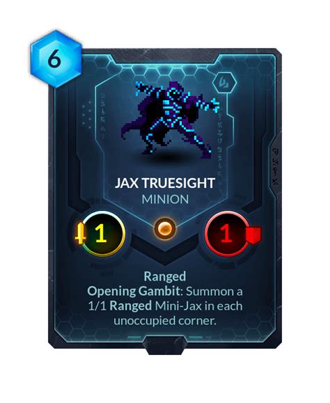 Card Jax Truesight