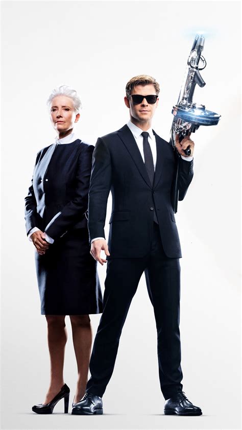The men in black have always protected the earth from the scum of the universe. Chris Hemsworth & Emma Thompson In Men In Black ...