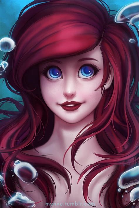 Ariel By Mynxuu On Deviantart Ariel Mermaid Mermaid Disney Disney