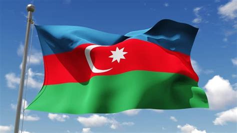 Azerbaijan Flag Wallpaper Flag Of Azerbaijan Vector Illustration