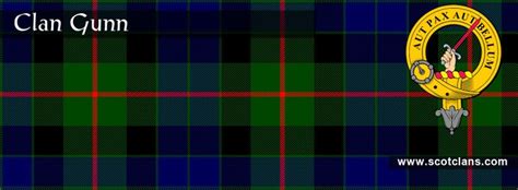 Clan Gunn Tartan and Crest http://www.scotclans.com/scottish_clans/clan
