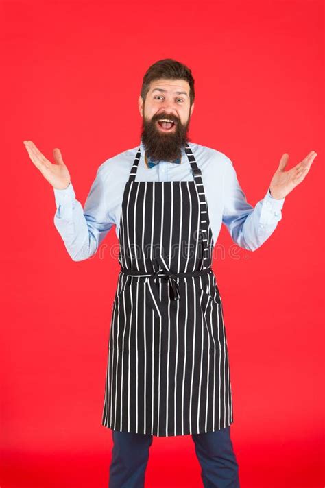 Happy To Cook For You Bearded Man Chef Cooking Hipster Cooking Home Or Restaurant Modern Cafe