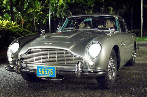 James Bonds Stolen Aston Martin Db5 Spotted In The Middle East