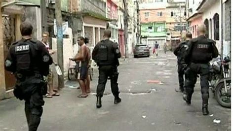Brazil Troops Move Into Rio Airport Shanty Towns Bbc News