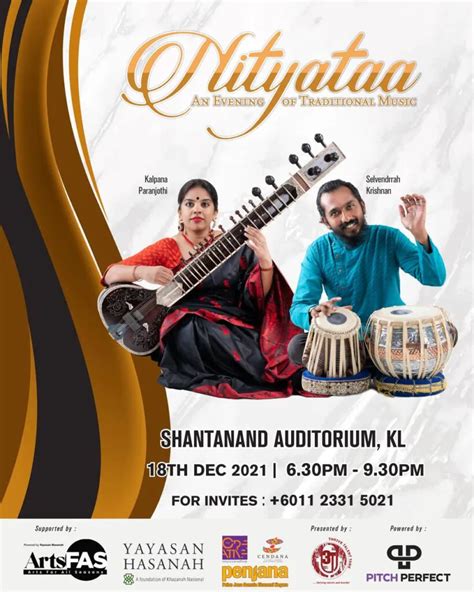 Nityataa Malam Apresiasi Muzik Tradisional India Murai My