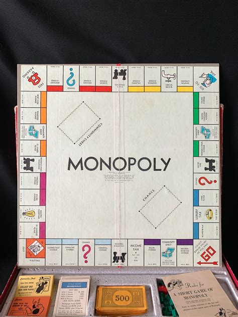 Monopoly Game 1964 Edition Etsy