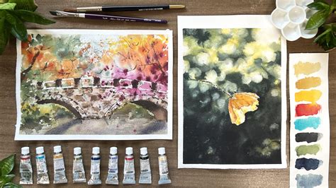 Watercolor Landscapes Painting With Modern Watercolor Techniques