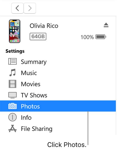Sync Photos In Itunes On Pc With Devices Apple Support