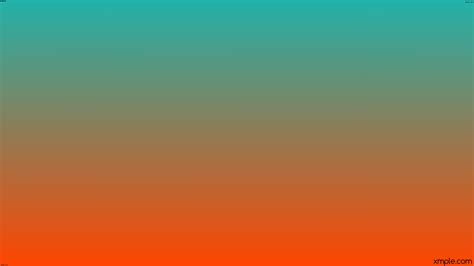 Wallpaper Linear Green Gradient Orange 20b2aa Ff4500 135°