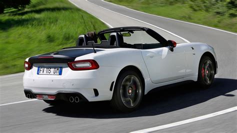 Review The Abarth 124 Spider Top Gear