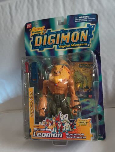 Bandai Digimon Adventure Digivolving Leomon Saberleomon Action Figure