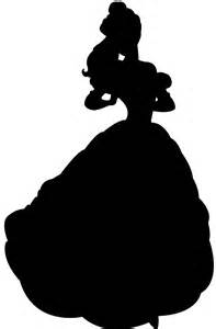 Disney Belle Silhouette Free Vector Silhouettes