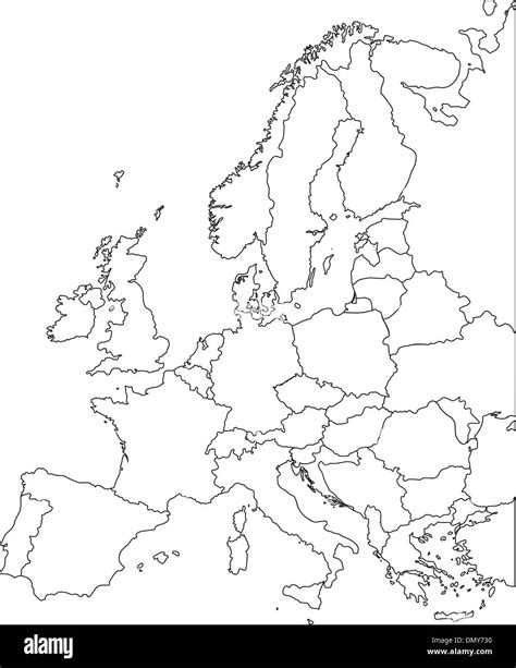 Mapa Del Mundo De Europa En Blanco Y Negro Mapa En Blanco Mapa Blanco