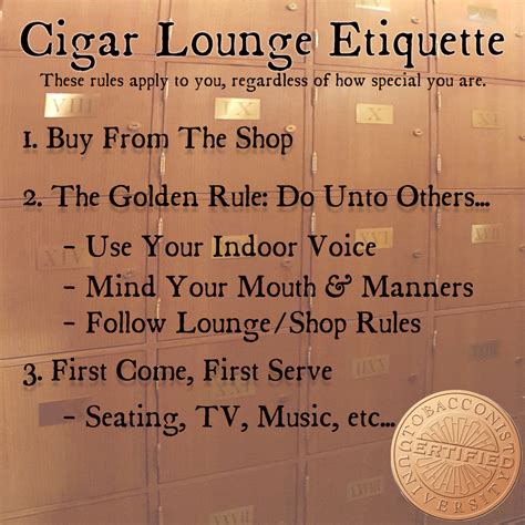 Tobacconist University Cigars 101 Bonus Etiquette Myths And More