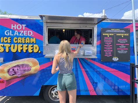 Busken S New Summer Food Truck Serves Ice Creamstuffed Doughnuts