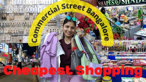 Commercial Street Bangalore Shopping Very Cheap Branded Clothes