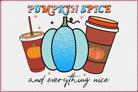 Fall Pumpkin Spice Sublimation Graphic By Craftlab98 · Creative Fabrica