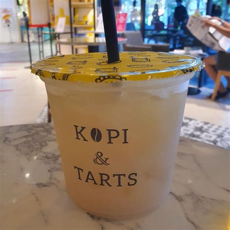 Lemon Barley At Kopi Tarts Halal Tag Singapore