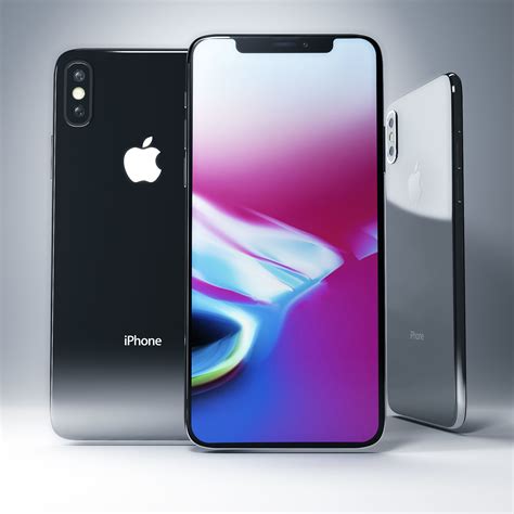 The eleventh generation of the iphone. 3D Apple iPhone X series3 | CGTrader