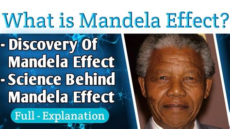 Mandela Effect Explained In Hindi Science Behind Mandela Effect