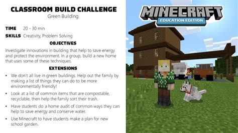 See more ideas about minecraft, minecraft crafts, minecraft activities. Activity of the Week: Green Building | Education ...