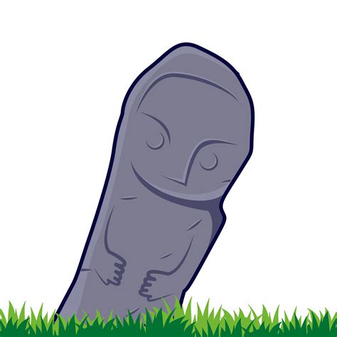 Palindo Megalith Statue Vector Derived From An Unknown Prehistoric Megalithic Culture Located