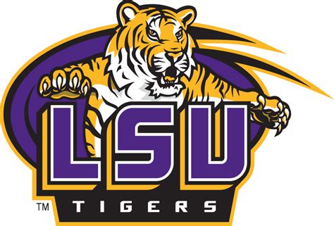 LSU Tigers Alternate Logo NCAA Division I I M NCAA I M Chris Creamer S Sports Logos Page