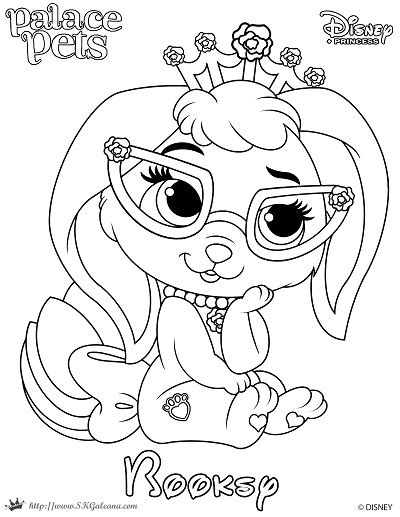 Disney’s Princess Palace Pets Free Coloring Pages and Printables