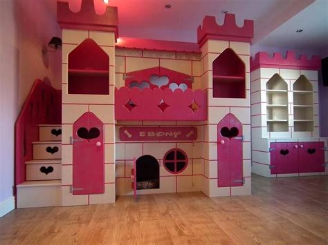 This Gorgeous Pink Princess Castle Bed Is Truly Unique With Its Very