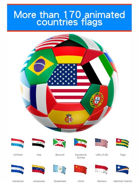App Shopper Flags Stickers Of The World Countries All 3d Emoji Social